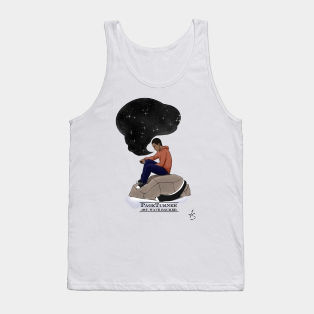 Void and Null - Smoke Break Tank Top by PageTurnerComics